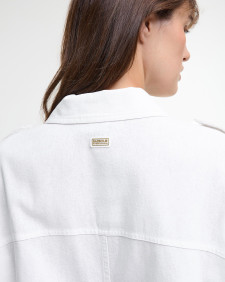 Harlow Midi Dress Classic White