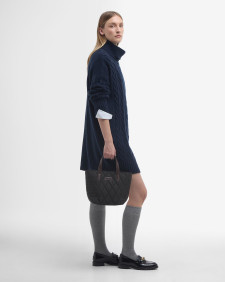 Beatrix Cable-Knit Mini Dress 