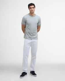 Ethan Tipped T-Shirt Mineral Grey