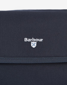 Cascade Waxed Hanging Wash Bag Classic Navy