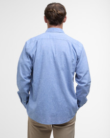 Nelson Regular Long-Sleeved Shirt Classic Blue
