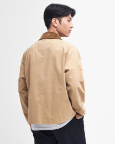 Transporter Oversized Casual Jacket Stone