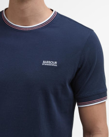 Ethan Tipped T-Shirt Navy