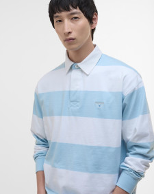 Newgate Oversized Rugby Shirt Sky