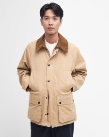 Jacke Peached Oversized Bedale Casual 