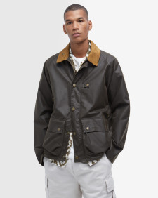 Utility Spey Waxed Jacket Olive