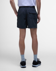 Block Print Swim Shorts Classic Black