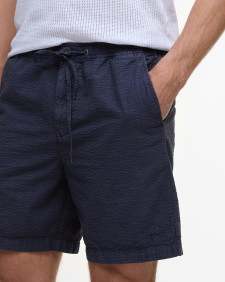 Seersucker Relaxed Shorts 
