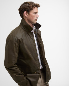 Lowick  Waxed Jacket Beech
