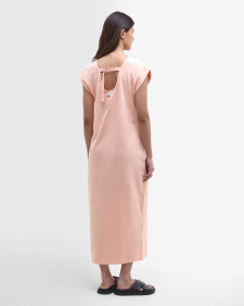 Natalia Midi Dress Peach Parfait