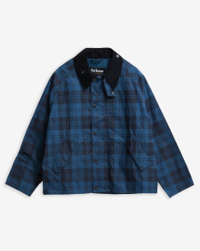 Transport Check Casual Jacket Navy Check
