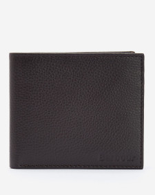 Amble Leather Billfold Wallet Dark Brown