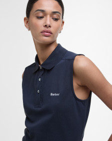 Bowford Sleeveless Polo Shirt Classic Navy